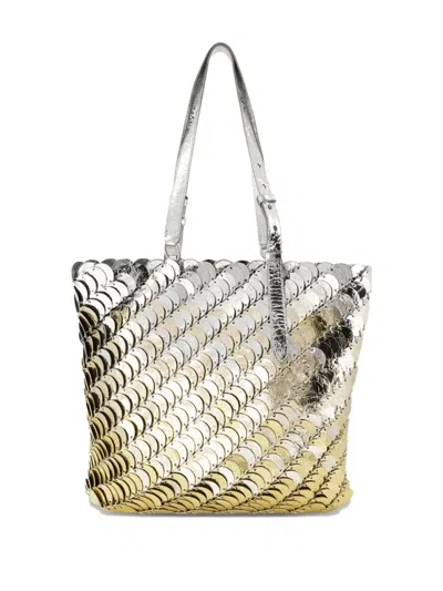 Rabanne Metallic Chainmail Tote Bag