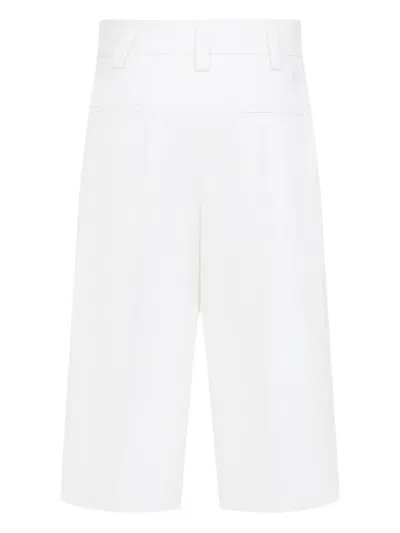 Carven Double-pleats Bermuda Shorts