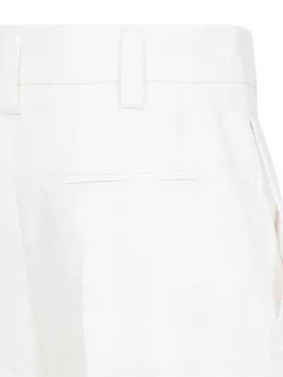 Carven Double-pleats Bermuda Shorts