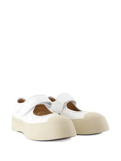 Marni Pablo Low Sneakers In White