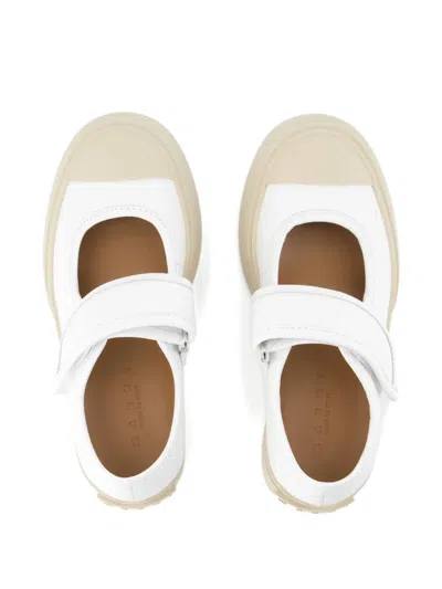 Marni Pablo Low Sneakers In White