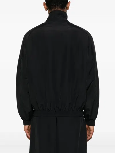 Willy Chavarria Polyester  Rubber Jackets In Black