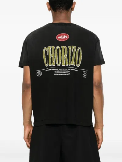 Willy Chavarria Chorizo Destroyed Easy Tee