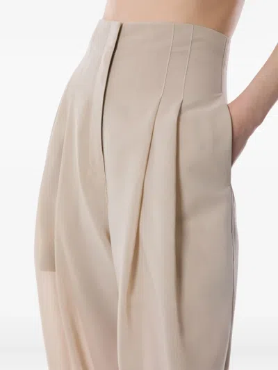 Philosophy Di Lorenzo Serafini Stitched Carrot Trousers