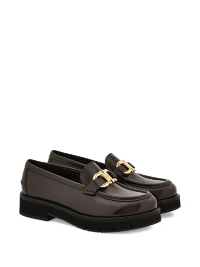 Ferragamo Leather Loafers