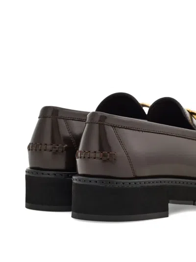 Ferragamo Leather Loafers
