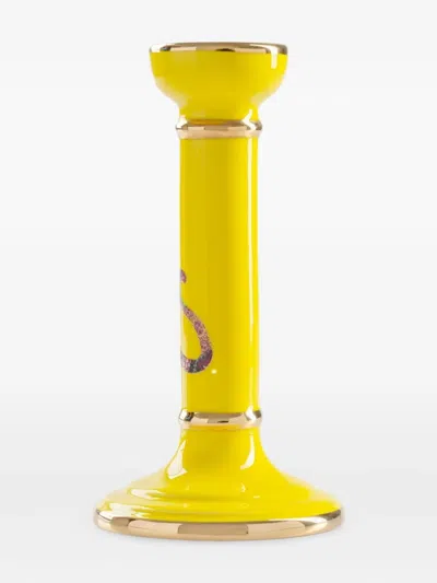 Etro Home Tiger-print Candlestick