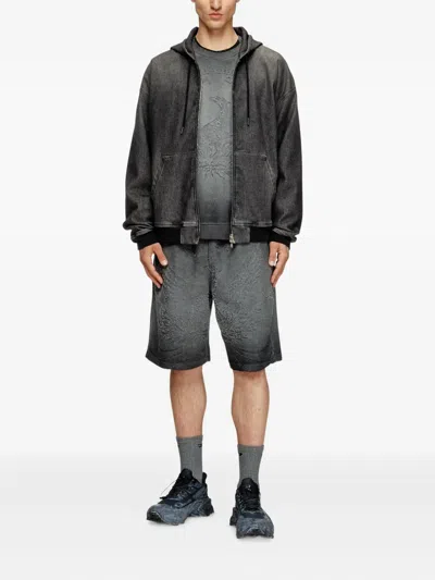 Diesel P-crowde Shorts In Gray