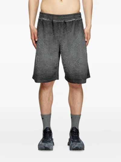 Diesel P-crowde Shorts In Gray