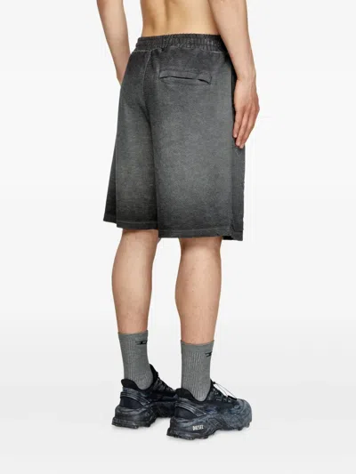 Diesel P-crowde Shorts In Gray