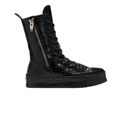 Pre-owned Converse Wmns Chuck 70 Plus X High 'black Croc'