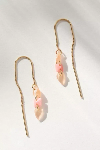 By Anthropologie Triple-gem Fish Hook Earrings