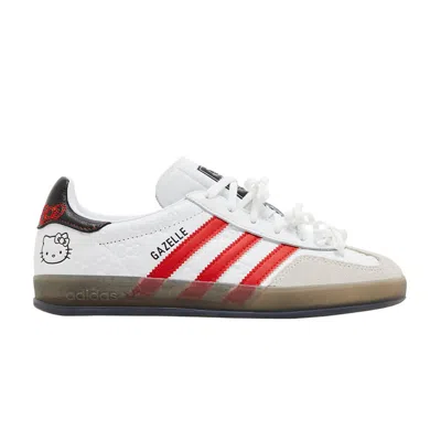 Pre-owned Adidas Originals Hello Kitty X Wmns Gazelle Indoor '50th Anniversary' In White