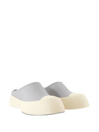 Marni Platform Clog Sneakers Dolphin