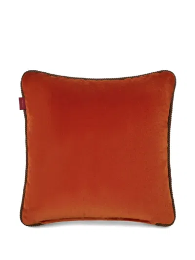 Etro Home Logo-embroidered Cushion