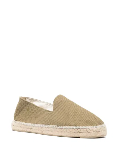 Manebi Sydney Textured Fabric Round Toe Espadrilles