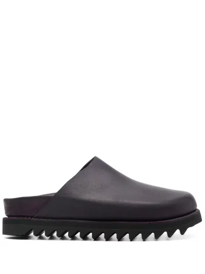 Guidi Leather Slides