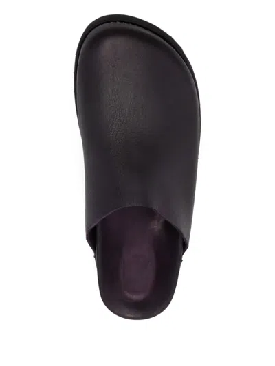 Guidi Leather Slides