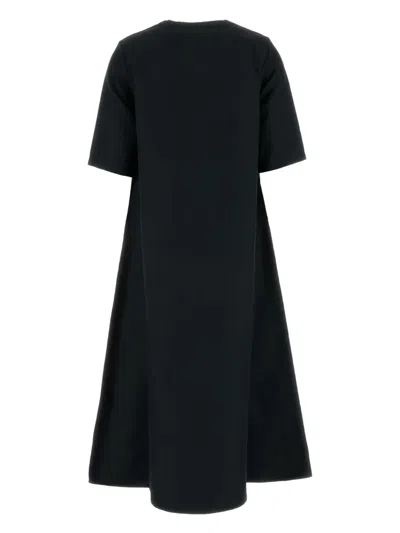 Uma Wang Apostle Dress In Polyester Slate In Black