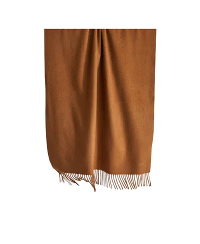 Max Mara Logo-embroidered Cashmere Scarf