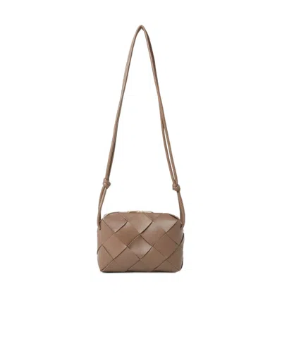 Bottega Veneta Small Cassette Knitted Shoulder Bag