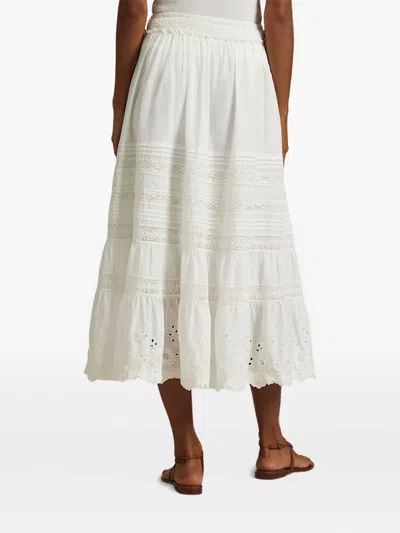 Polo Ralph Lauren Broderie-anglaise Tiered Skirt