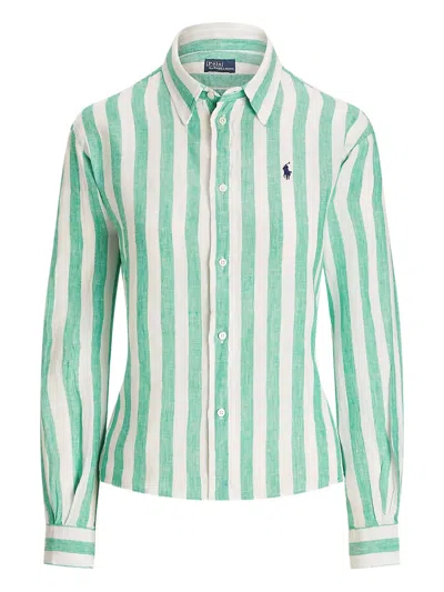 Shop Polo Ralph Lauren Striped Button-up Shirt