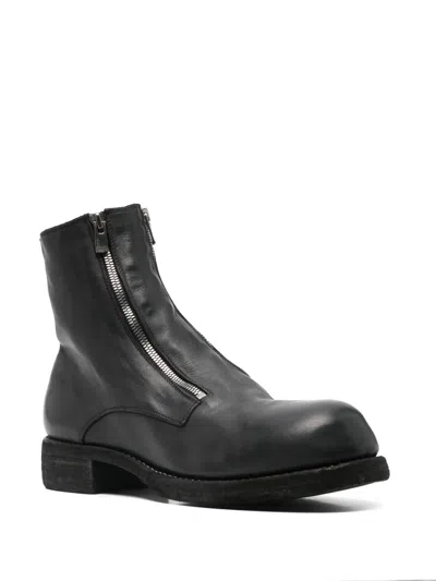 Guidi Leather Ankle Boots