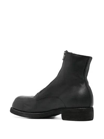 Guidi Leather Ankle Boots