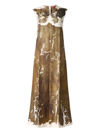 Altuzarra Cherie Printed Silk Maxi Dress