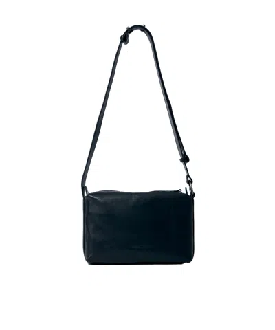 Dries Van Noten Men Leather Crossbody Bag