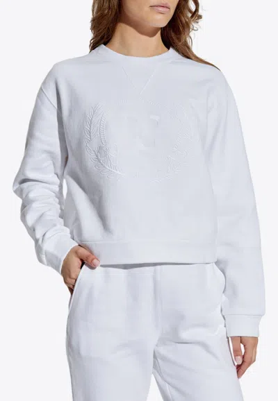 Dolce & Gabbana Embroidered Logo Crewneck Sweatshirt