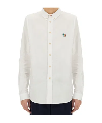 Ps By Paul Smith Ps Paul Smith Shirt With Logo In Neutral