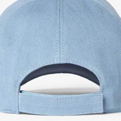 Fendi Canvas Baseball Cap Hats Light Blue