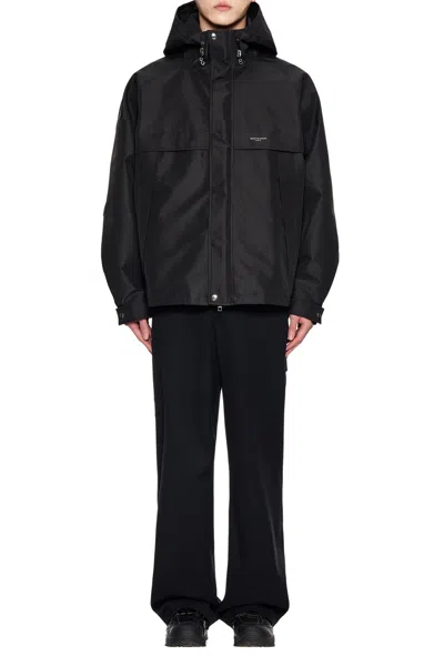 Wooyoungmi Hooded Polyester Jacket With Drawstring And Pockets