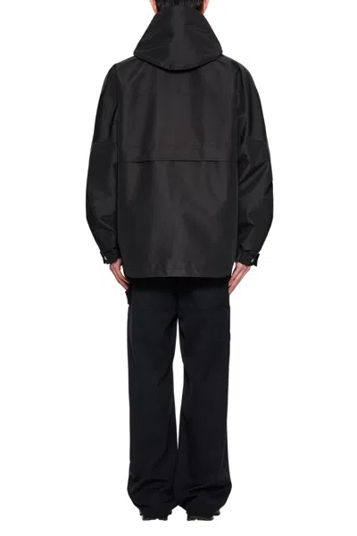 Wooyoungmi Hooded Polyester Jacket With Drawstring And Pockets