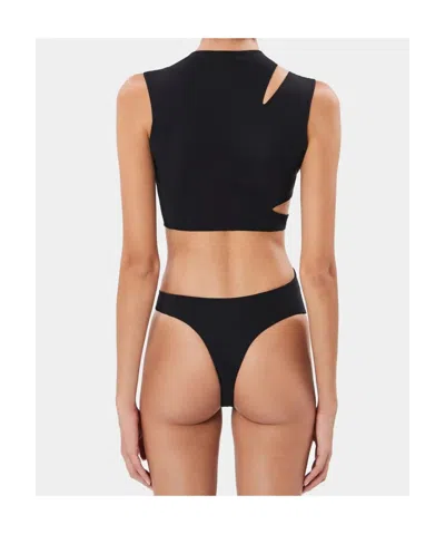 Amazuìn Hollow One-piece Swimsuit