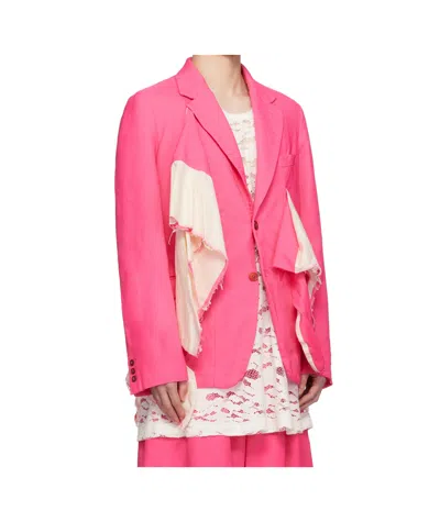 Comme Des Garçons Long-sleeved Suit Jacket