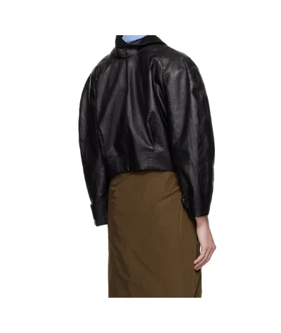 Bally Long-sleeved Leather Jacket