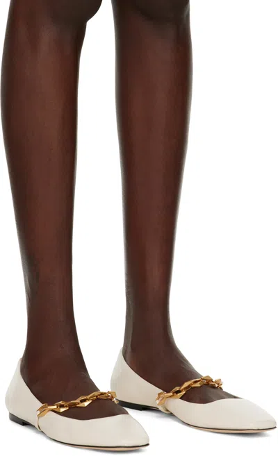 Jimmy Choo Square Toe Ballet Flats
