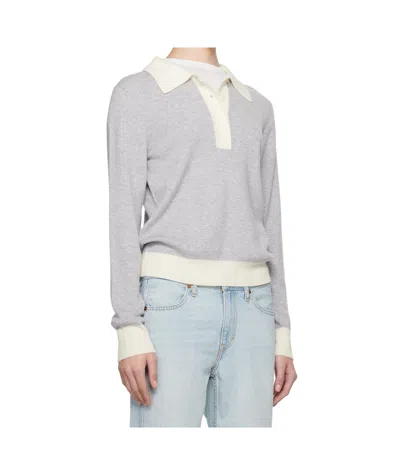 Re/done Long-sleeved Polo Shirt
