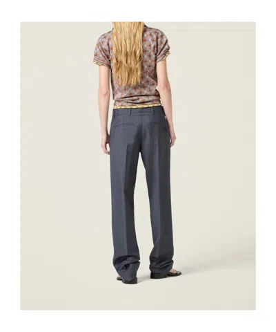 Miu Miu Check Short-sleeve Polo Top