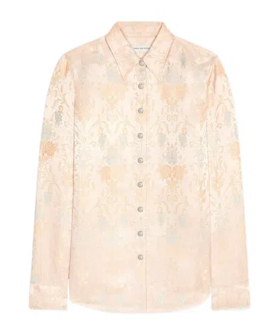 Dries Van Noten Satin-jacquard Shirt