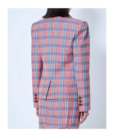 Vivienne Westwood Check-pattern Double-breasted Blazer