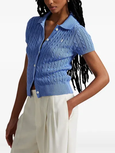 Polo Ralph Lauren Cable-knit Short-sleeve Cardigan