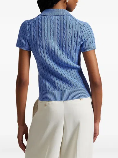 Polo Ralph Lauren Cable-knit Short-sleeve Cardigan
