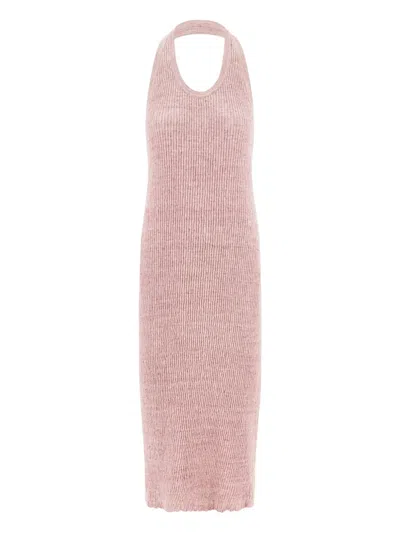 Ferragamo Sleeveless Linen Dress