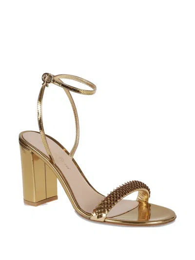 Gianvito Rossi Calissa Sandals With Iconic Ribbon Buckle