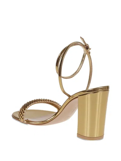 Gianvito Rossi Calissa Sandals With Iconic Ribbon Buckle
