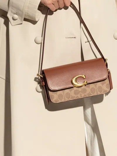 Coach Coated Canvas Signature Zoe Shoulder Bag